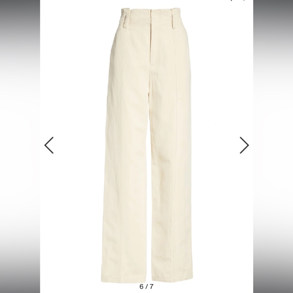 Vince seam front high rise trouser